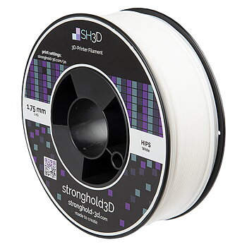 StrongHold HIPS filament (1.75mm, 1Kg) - Vit