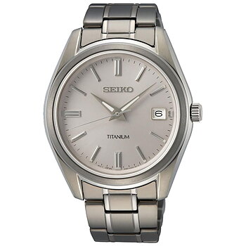 SEIKO MENS TITANIUM 40MM SAPPHIRE 100M SUR369P1