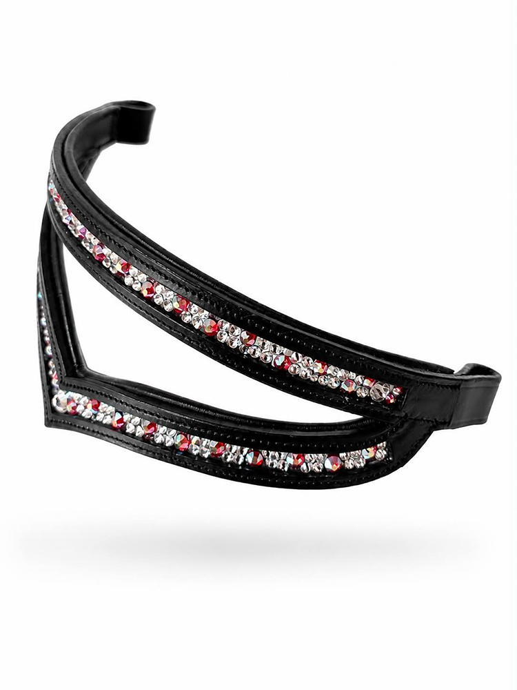 PANNBAND -  Double Röd/Crystal  - 2