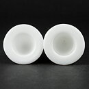 Ingegerd Råman (2005) Two White Glass Elves Nisse 6–13 cm