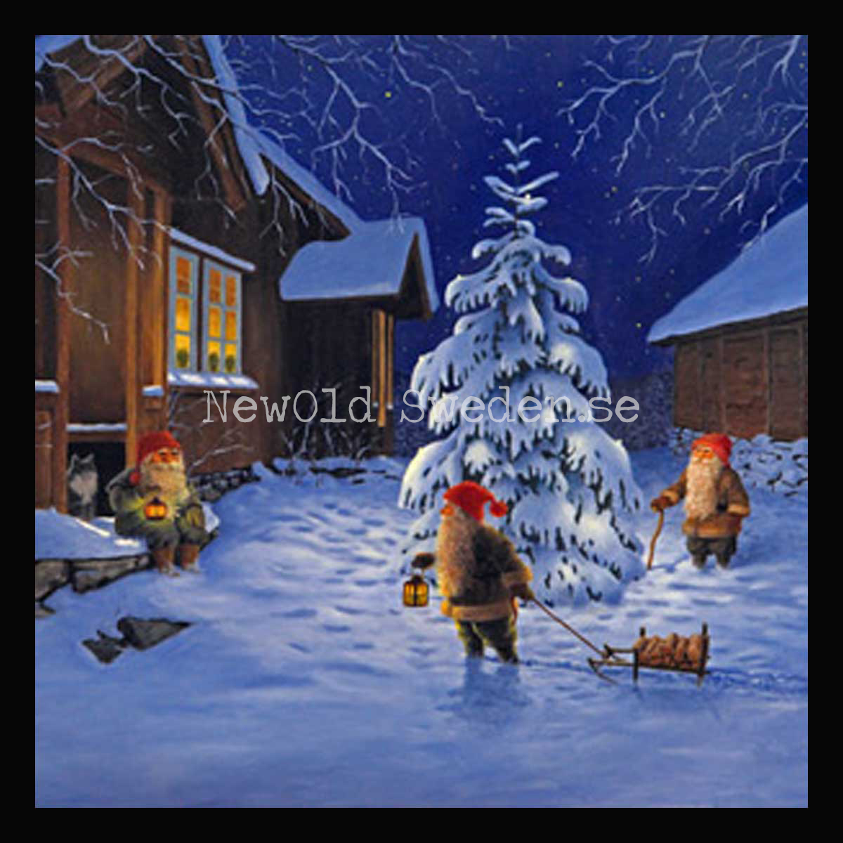 Välkommen! Servett 25-pack Jan Bergerlind 33 x 33 cm