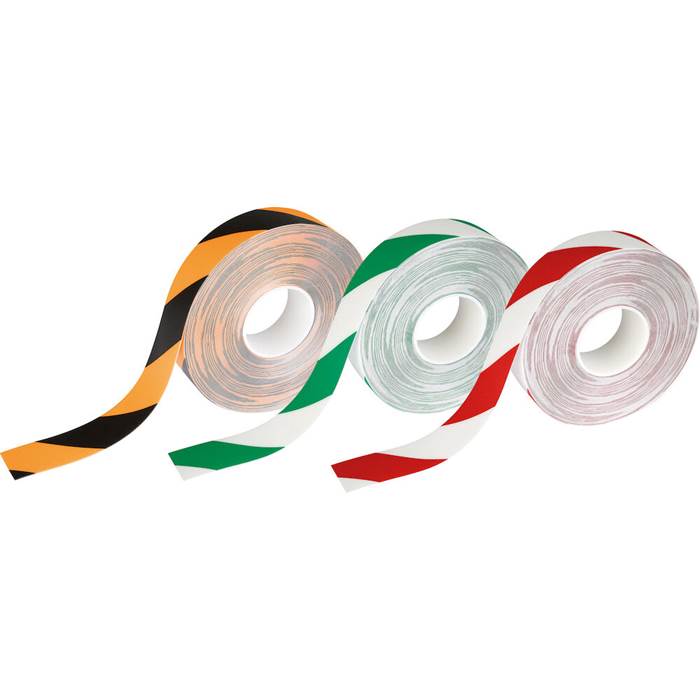 Golvmarkering 30mx50mm gul/sva - 3