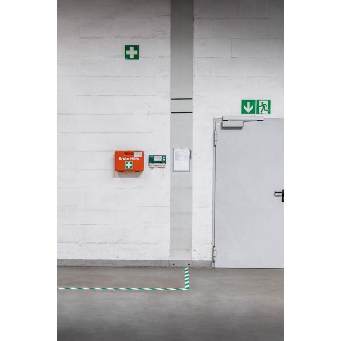 Golvmarkering 30mx50mm grö/vit - 3