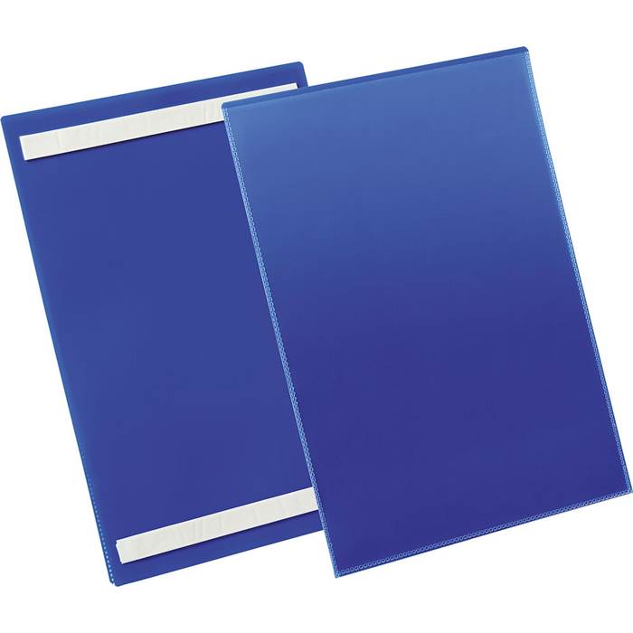 Plastficka A4S SH blå 50/fp