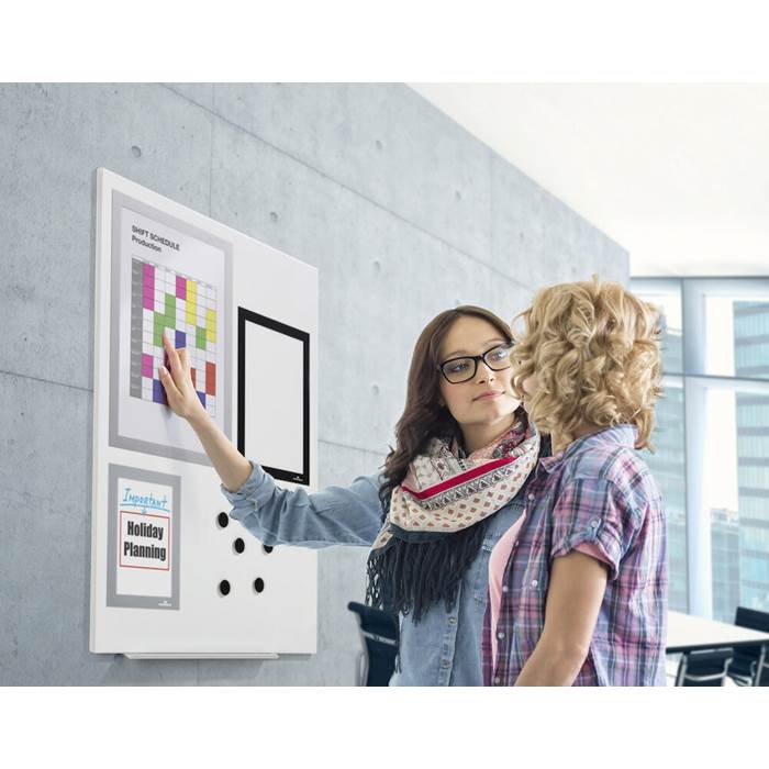 Magnetic board Duraframe grå - 4
