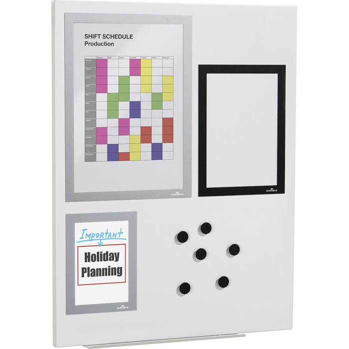 Magnetic board Duraframe grå - 5