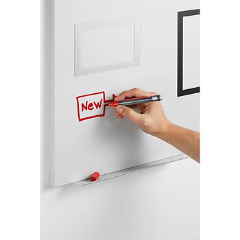 Magnetic board Duraframe grå