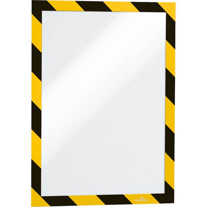 Duraframe A4 gul/svart 2/fp