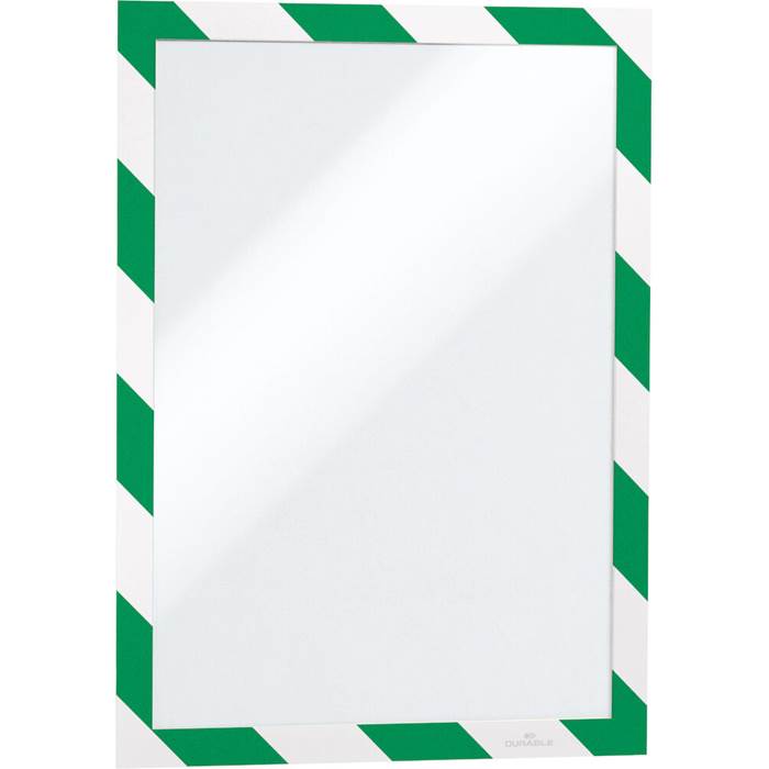 Duraframe A4 grön/vit 2/fp