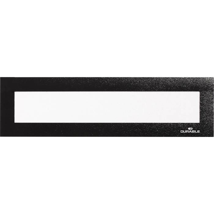 Duraframe A4 rubrik svart 5/fp