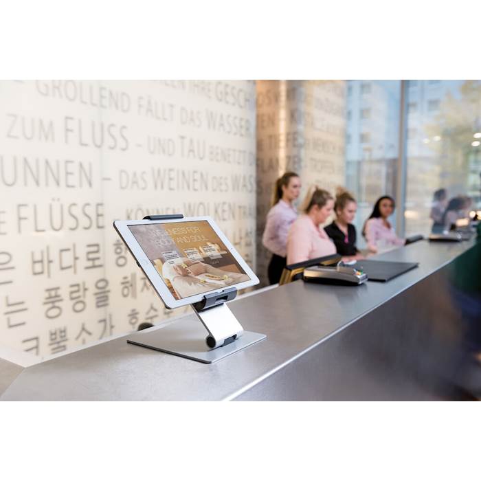 Tablet Holder Table silver - 9