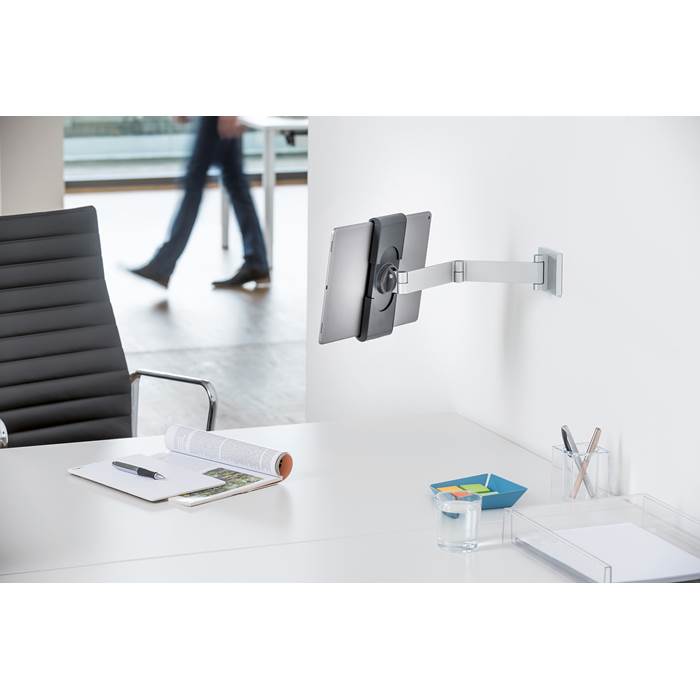 Tablet Holder Wall Arm silver - 4