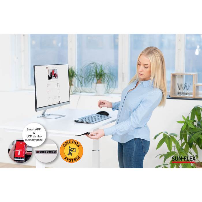 Skrivbord El ED-E 120x60 vi/vi - 5