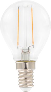 LED E14 Klot 2,5W Klar