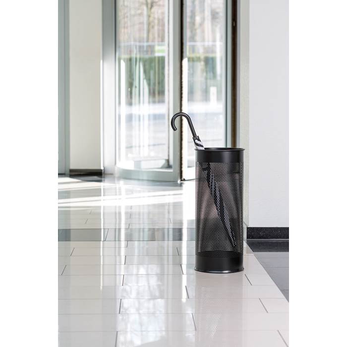Paraplyställ Runt 28,5L Svart - 2
