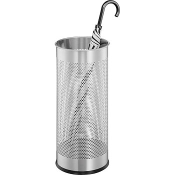 Paraplyställ Runt 28,5L Silver