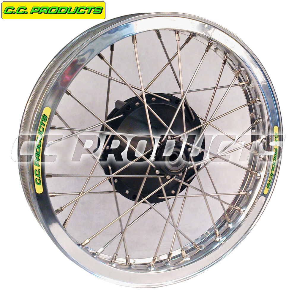 Spoke and nipple Husqvarna CR 250-450 18-inch 73-74 Rear Wheel - 2