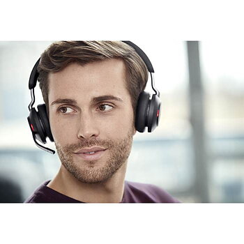 Heads. Jabra Evolve2 65 Duo MS
