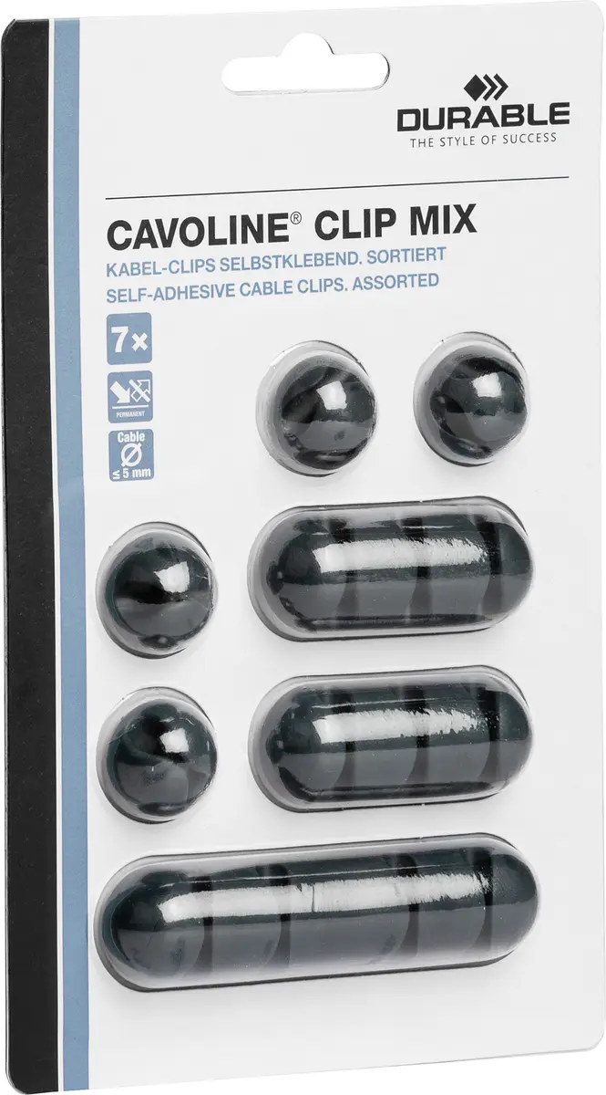 Sladdhållare Mix 7-pack Grafit - 2
