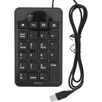 Nnumeriskt tangentbord trådat