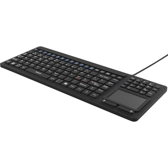 Tangentbord IP68 touchpad sv.