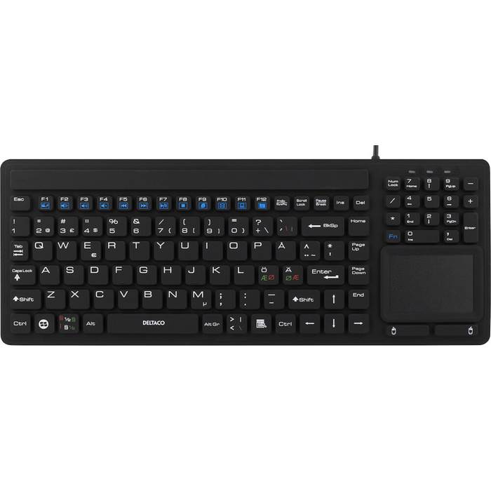 Tangentbord IP68 touchpad sv. - 2