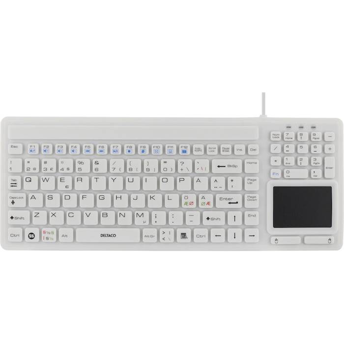 Tangentbord IP68 touchpad vit - 2