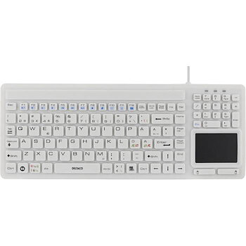 Tangentbord IP68 touchpad vit