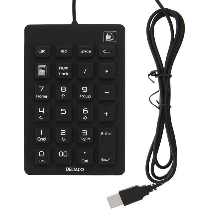Tangentbord Numeriskt IP68 sv. - 3