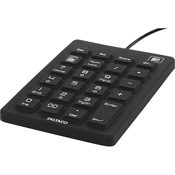 Tangentbord Numeriskt IP68 sv.