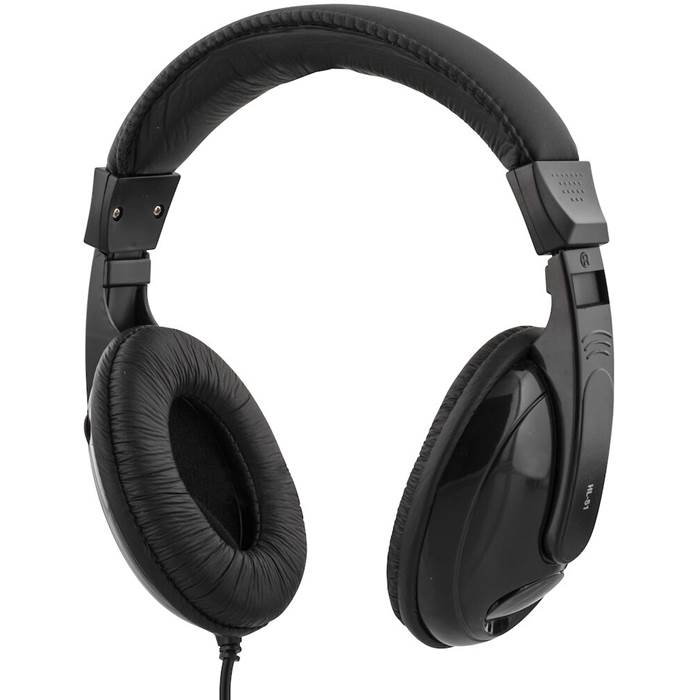 Hörlur HL-51 3,5mm svart 2,5m