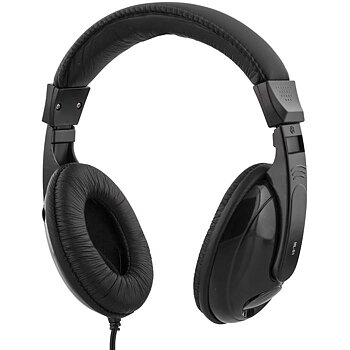 Hörlur HL-51 3,5mm svart 2,5m