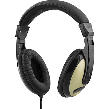 Hörlur HL-51 3,5mm s/guld 2,5m