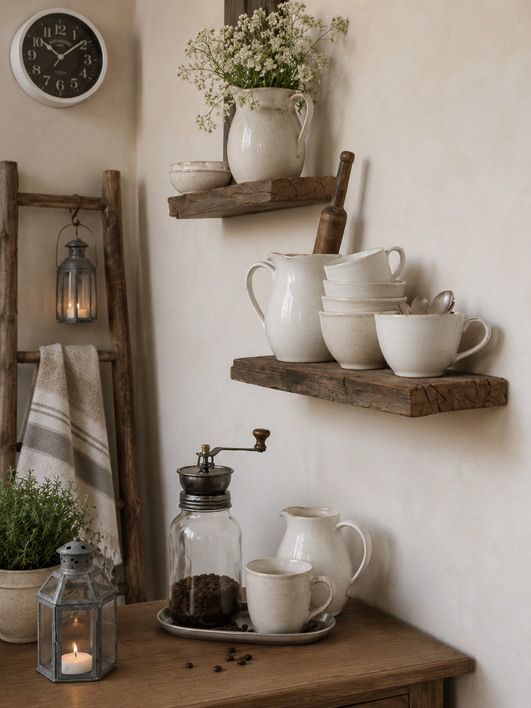 Unique shelf - Wooden shelf - 61 cm