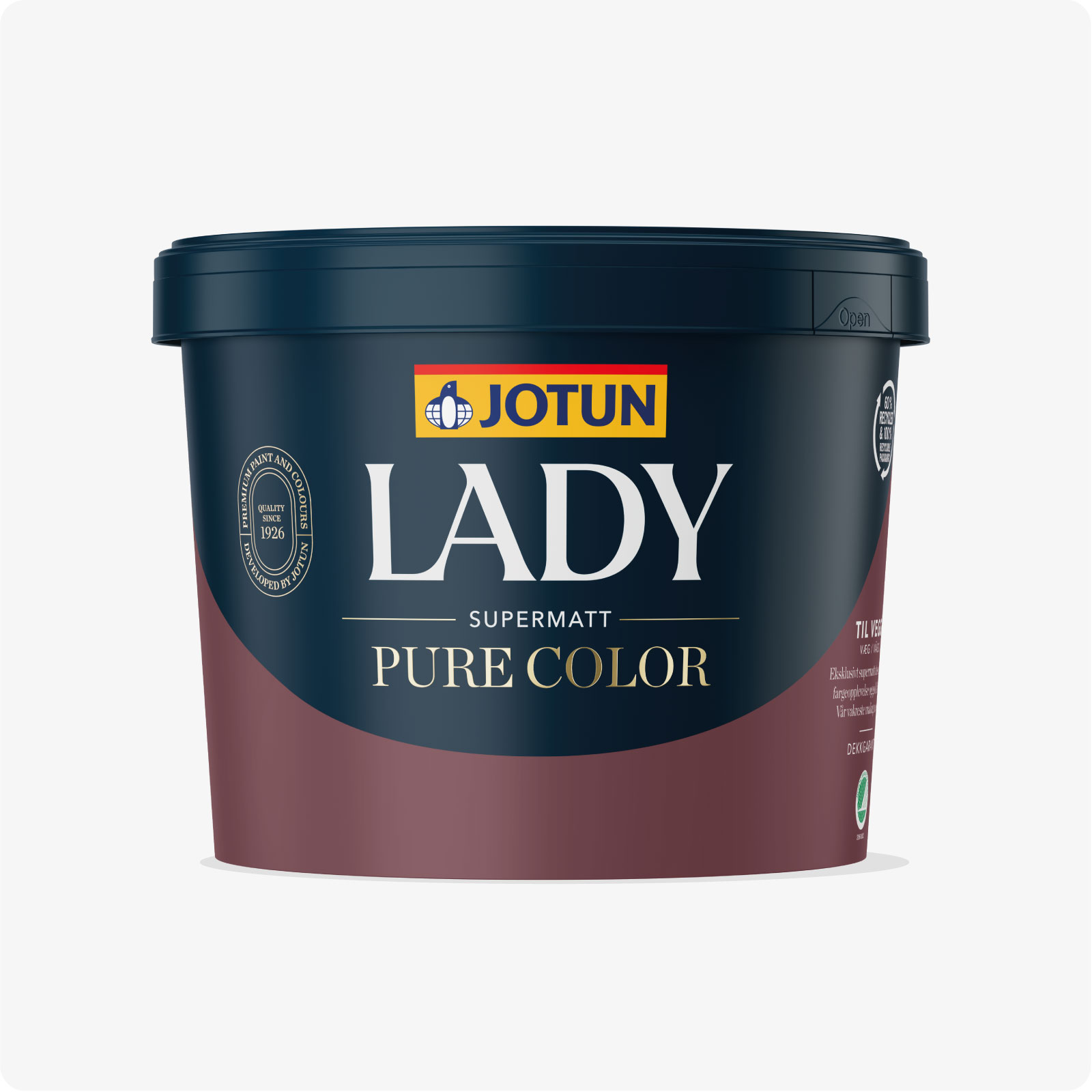 VÄGGFÄRG LADY PURE COLOR, flera val