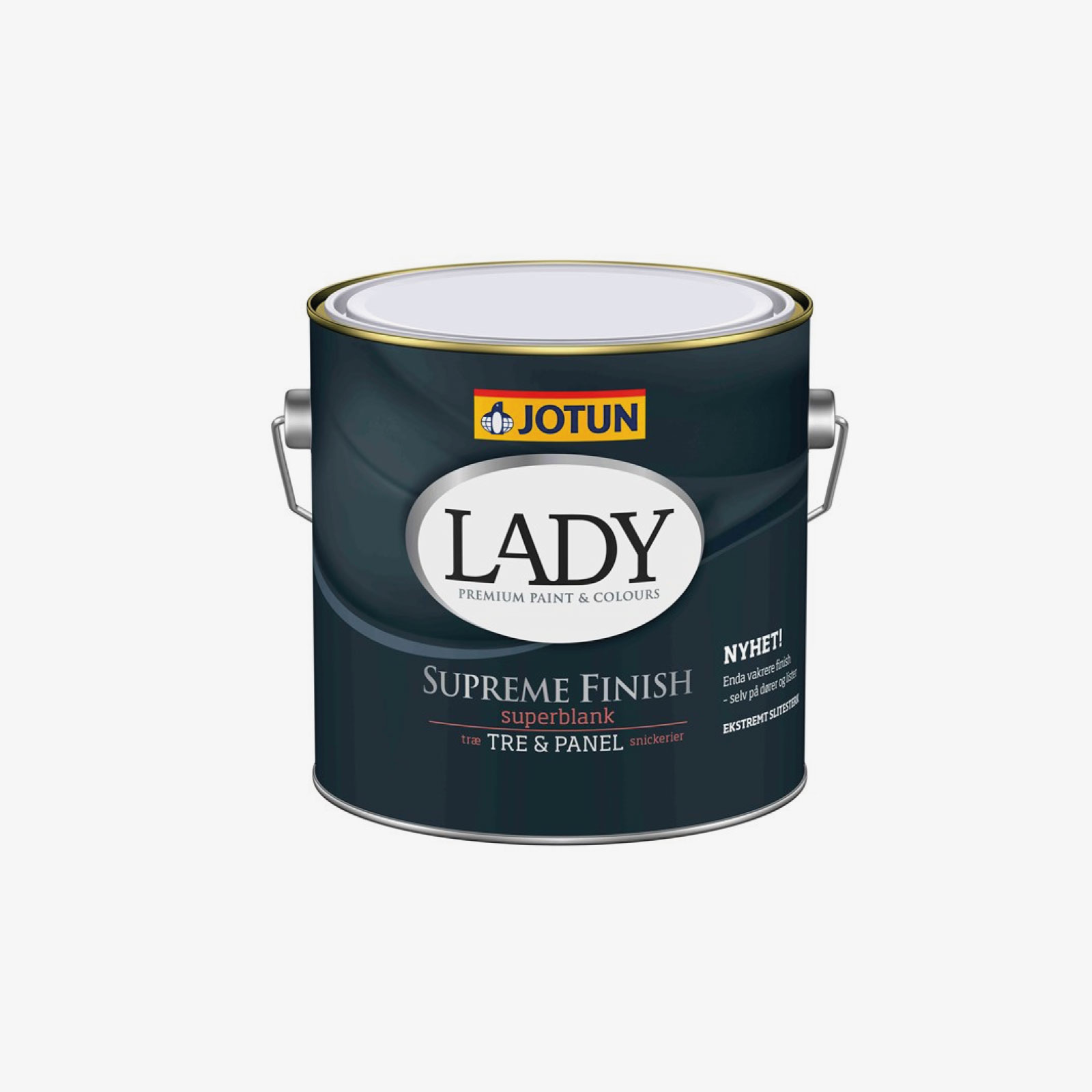 SNICKERIFÄRG LADY SUPREME FINISH, flera val - 10
