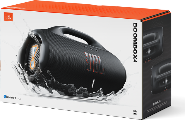 JBL Boombox 4 Bluetooth Hörgtalare - Svart - Original - 4