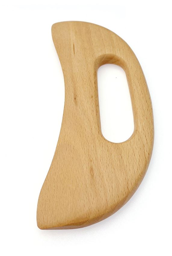 Guasha Massage Verktyg  - Träskrapa/Roller - 3