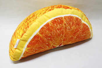Orange Slice Pillow 38x18 cm