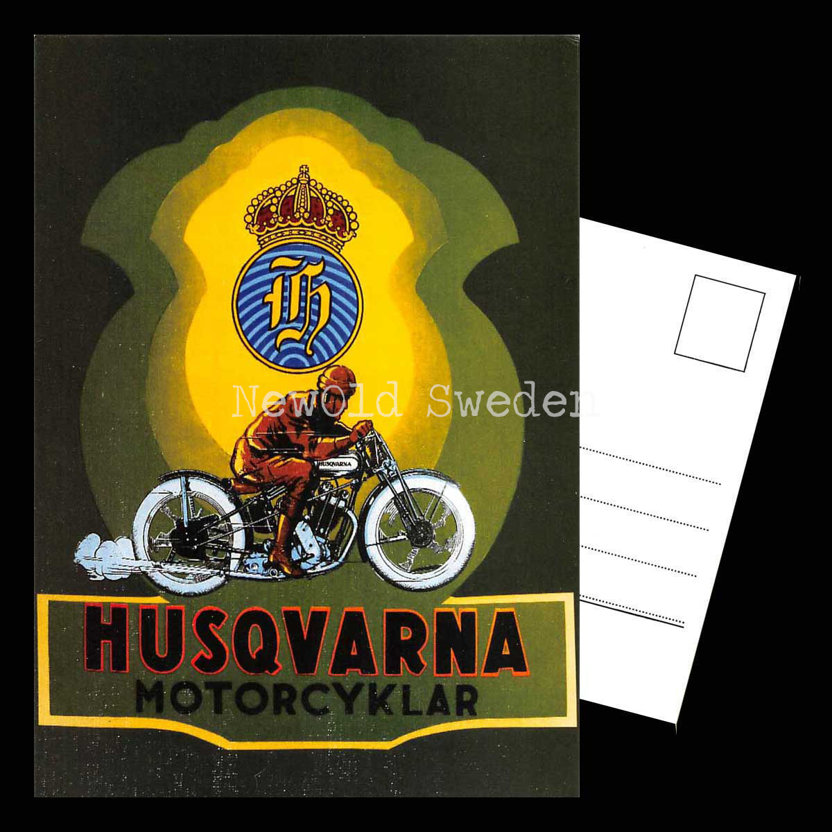 HUSQVARNA MOTORCYKLAR - Vykort A5 - 3