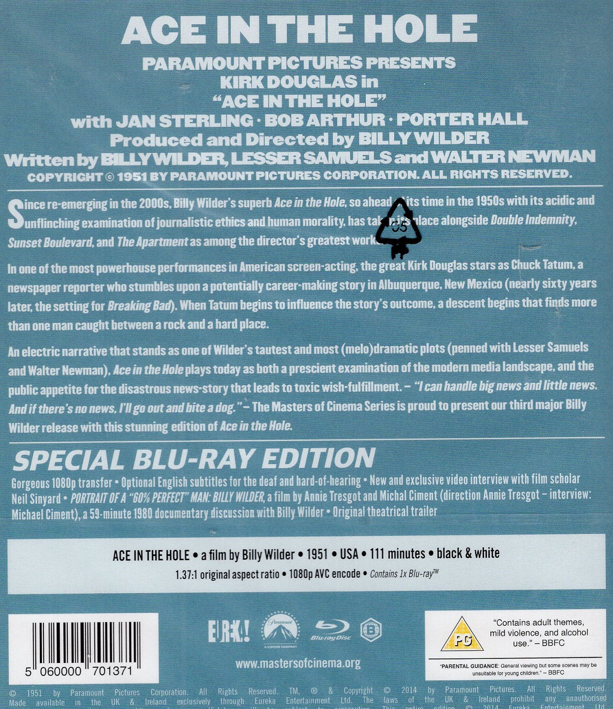 Ace In the Hole (ej svensk text) (Blu-ray) - 2