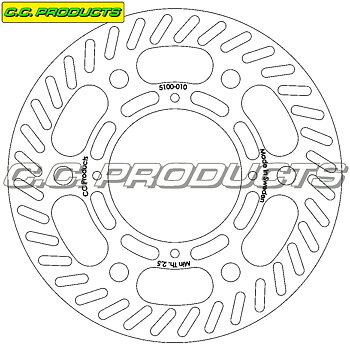 Brake Disc Front - Kawasaki KLX 250 R 93-98