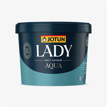 VÅTRUMSFÄRG LADY Aqua, flera val