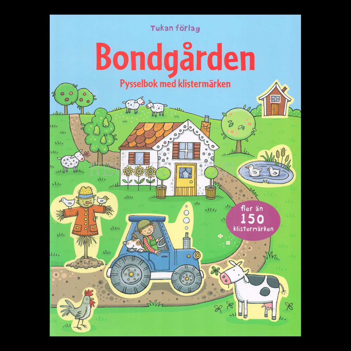 Bondgården - Pysselbok med klistermärken - L70