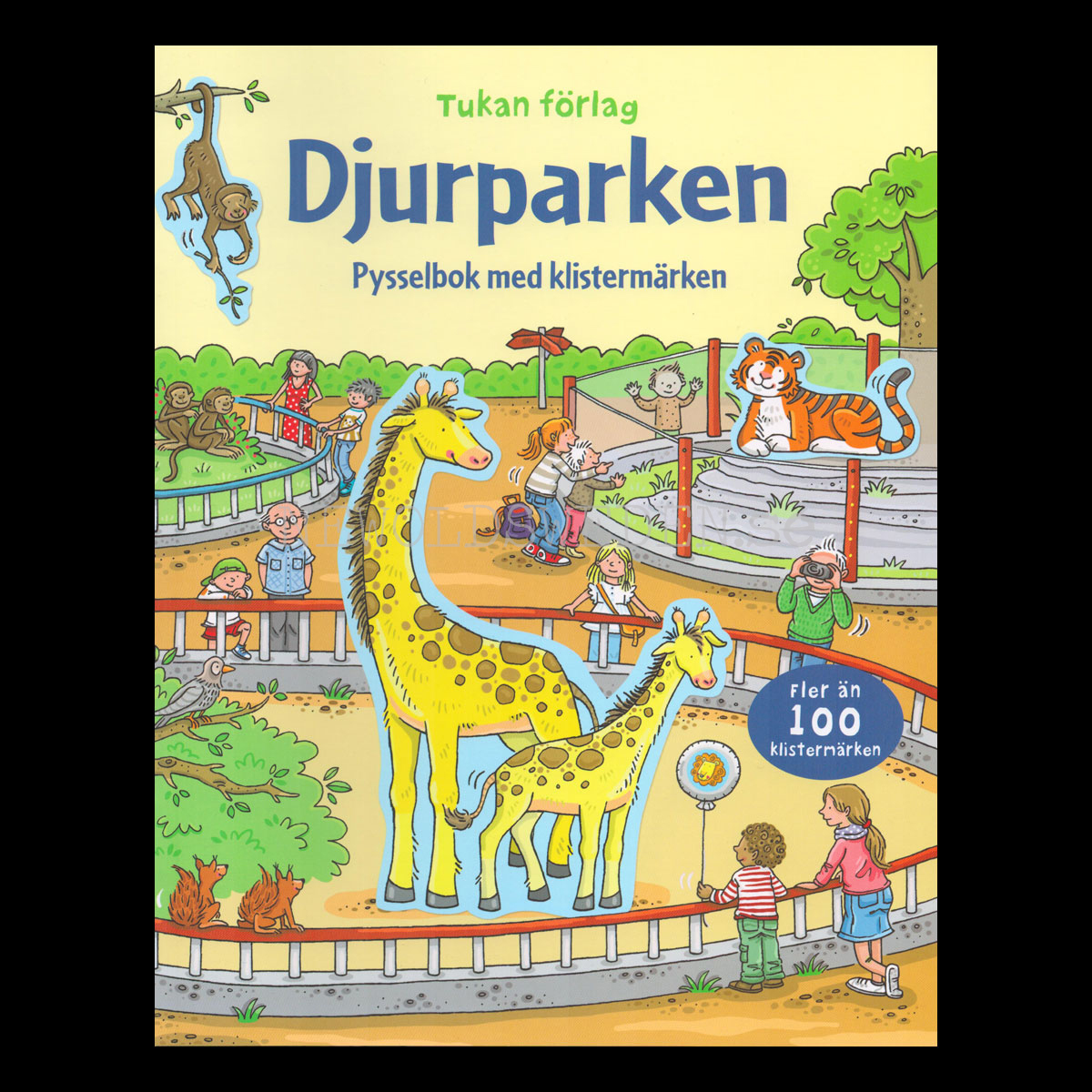 Djurparken - Pysselbok med klistermärken - L90