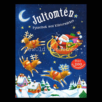 Jultomten : Pysselbok med klistermärken - S3