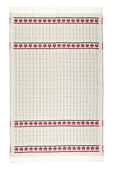 EKSHÄRAD KALK, COUVERTURE EN LAINE, 130 x 200 cm