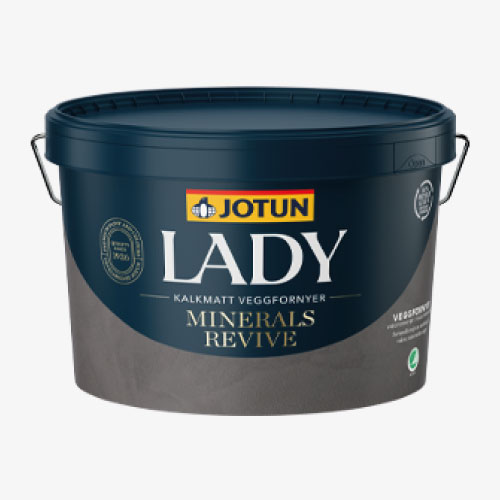 RENOVERINGSFÄRG LADY MINERALS REVIVE 9 L, välj kulör