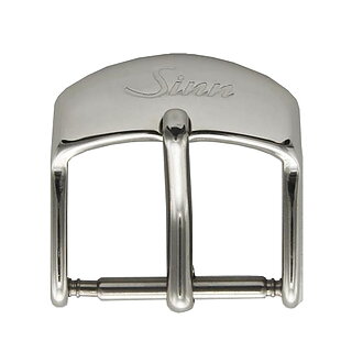 Sinn Polerad Stål C-Spänne 20 mm till Läderband
