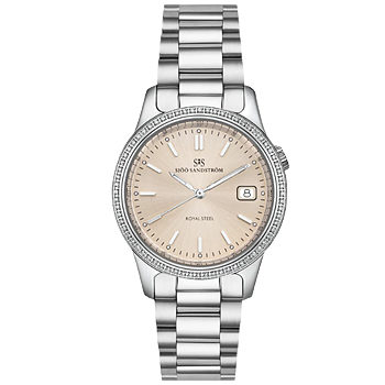 007976 Sjöö Sandström Royal Steel Classic 32 champagne diamantkrans